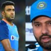 Ravichandran Ashwin and Rohit Sharma