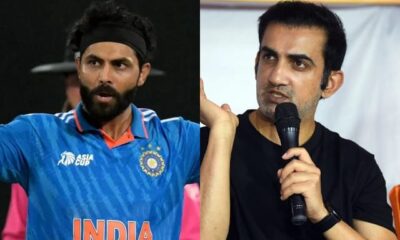 Ravindra Jadeja and Gautam Gambhir