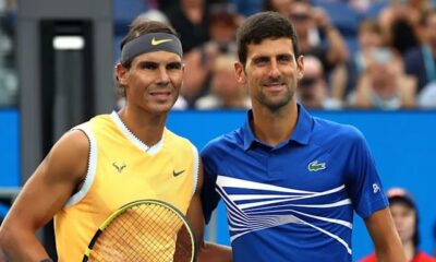 Rafael Nadal and Novak Djokovic