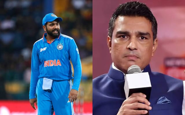 Rohit Sharma and Sanjay Manjrekar