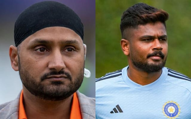 Harbhajan Singh and Sanju Samson