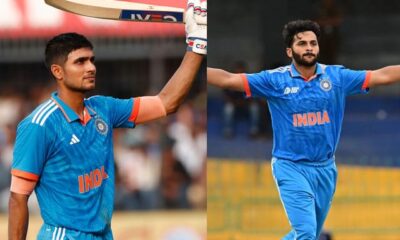 Shubman Gill and Shardul Thakur