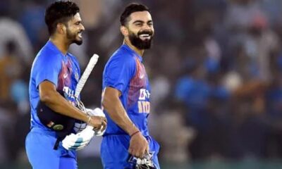 Shreyas Iyer and Virat Kohli