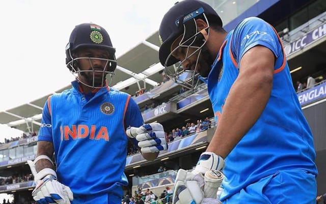 Rohit Sharma and Shikhar Dhawan