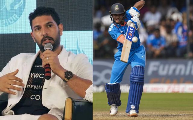 Yuvraj Singh and Shubman Gill