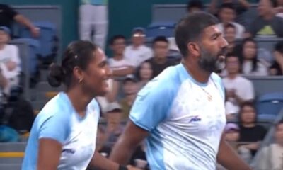 Rohan Bopanna and Rutuja Bhosale