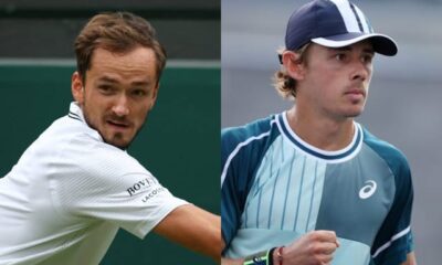 Daniil Medvedev and Alex de Minaur