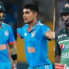 Virat Kohli, Shubman Gill and Babar Azam