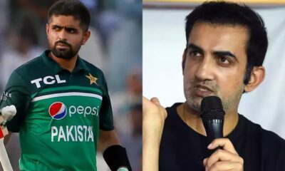 Babar Azam and Gautam Gambhir