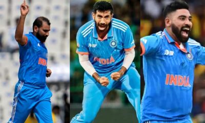 Team India's pace attack (Mohammed Shami, Jasprit Bumrah and Mohammed Siraj)