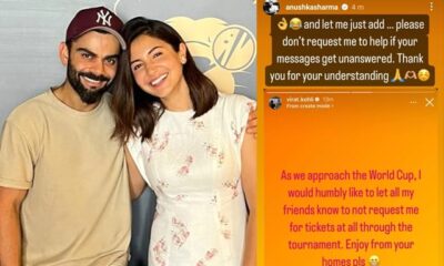 Virat Kohli and Anushka Sharma