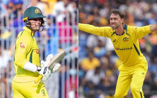 Glenn Maxwell and Alex Carey