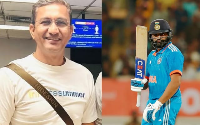 Sanjay Bangar and Rohit Sharma