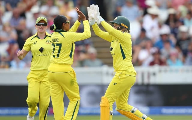 Alyssa Healy and Alana King