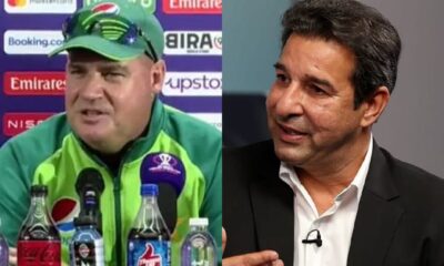 Wasim Akram and Mickey Arthur