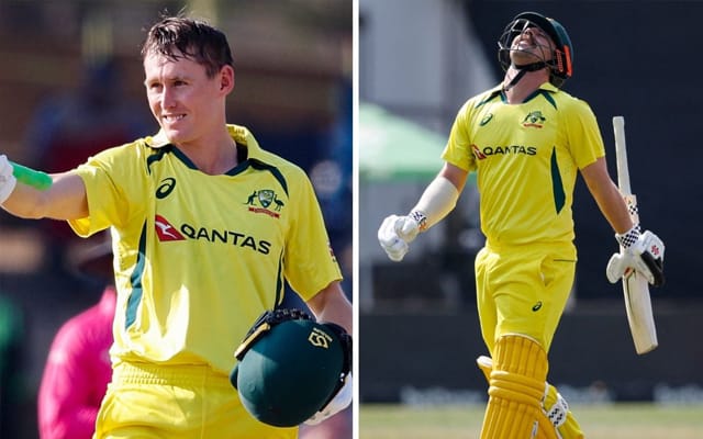 Marnus Labuschagne and Travis Head