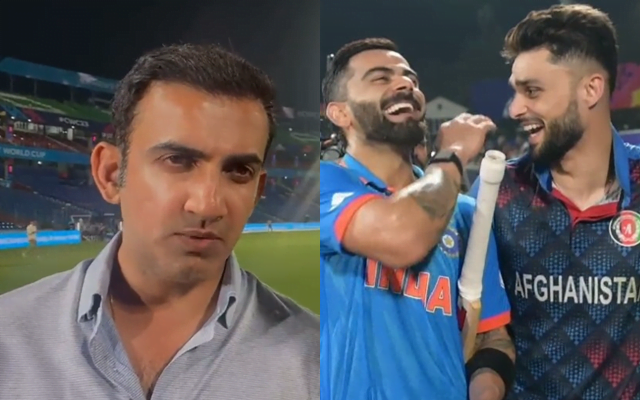 Virat Kohli and Naveen-ul-Haq