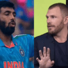 Aaron Finch and Jasprit Bumrah