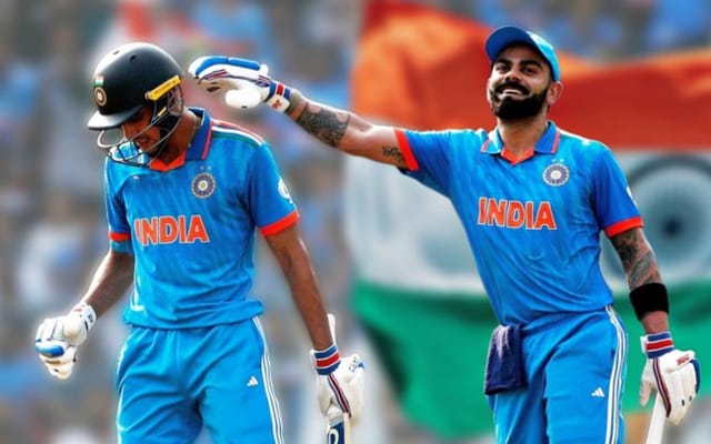 Shubman Gill and Virat Kohli