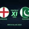 ENG vs PAK