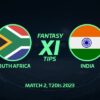 SA vs IND