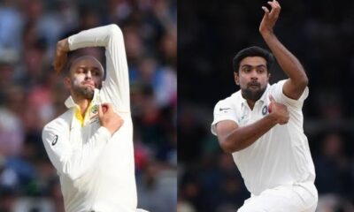 Ravichandran Ashwin and Nathan Lyon