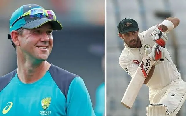 Ricky Ponting and Glenn Maxwell