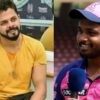 Sreesanth and Sanju Samson