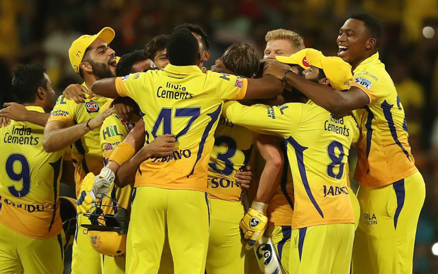 CSK winning IPL 2018