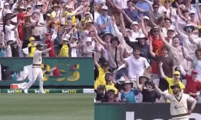 Hasan Ali and MCG crowd