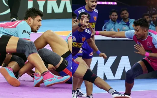 Jaipur Pink Panthers and Dabang Delhi