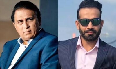 Sunil Gavaskar and Irfan Pathan