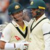 Usman Khawaja and David Warner