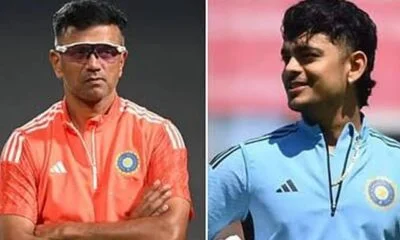 Ishan Kishan and Rahul Dravid