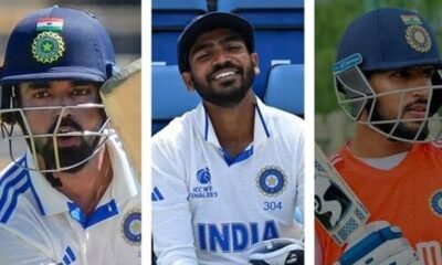 KL Rahul, KS Bharat and Dhruv Jurel