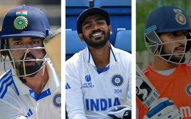 KL Rahul, KS Bharat and Dhruv Jurel