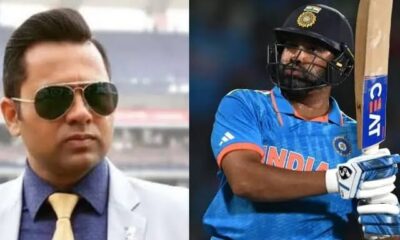 Aakash Chopra and Rohit Sharma