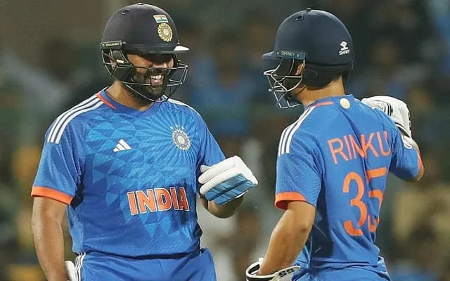 Rohit Sharma and Rinku Singh