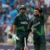 Babar Azam and Mohammad Rizwan