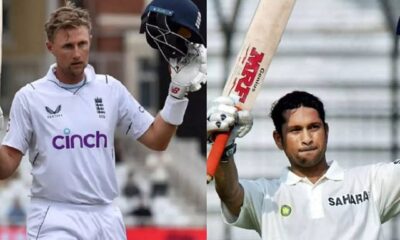 Joe Root and Sachin Tendulkar