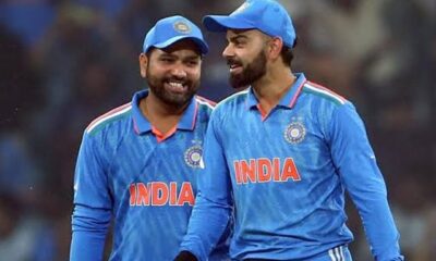 Rohit Sharma and Virat Kohli (Source - Twitter)