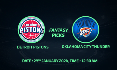 DET vs OKC Dream11