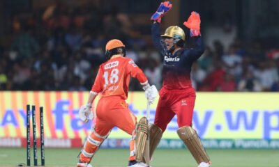 Royal Challengers Bangalore dominates Gujarat Giants