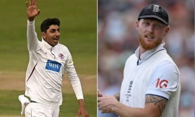 Ben Stokes and Shoaib Bashir