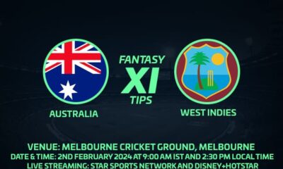 AUS vs WI