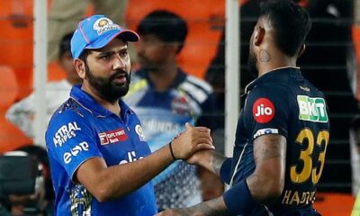 Hardik Pandya and Rohit Sharma