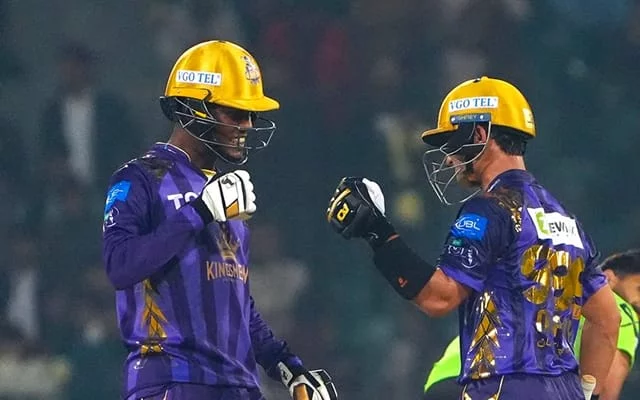 Quetta Gladiators beat Lahore Qalandars in 4th game of PSL 2024