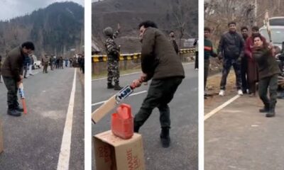 Sachin Tendulkar spotted playing gully cricket with locals