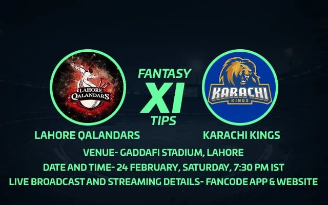 LAH vs KAR Dream11