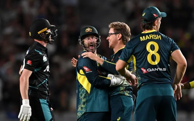 Australia beat New Zealand by 72 runs to win 2nd T20I